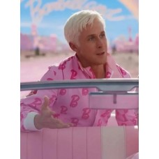 Barbie Ryan Gosling Pink Track Jacket