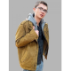 Terrifier 3 2024 Elliott Fullam Brown Jacket
