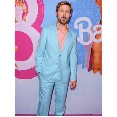 Ryan Gosling Barbie Event Blue Suit