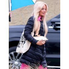 Barbie Margot Robbie Puffer Jacket