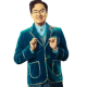 Wicked Bowen Yang Blue Blazer