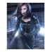 Black Siren Arrow Black Leather Coat