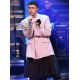 Bad Bunny The Tonight Show Pink Blazer