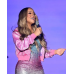 Mariah Carey Brighton Pride Pink Jacket