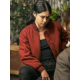 Play Dirty 2025 Rosa Salazar Red Jacket Play Dirty 2025 Rosa Salazar Red Jacket