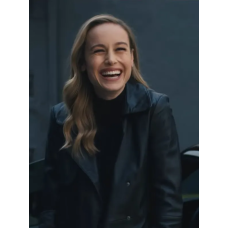Fast X Brie Larson Leather Coat