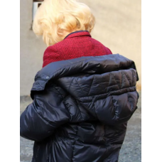 Anne Hathaway Eileen Black Coat