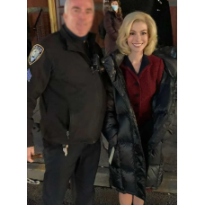 Anne Hathaway Eileen Black Coat