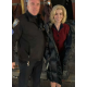Anne Hathaway Eileen Black Coat