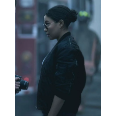 Smoke Jurnee Smollett Bomber Jacket