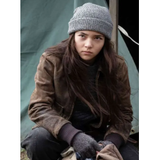 The Walking Dead Dead City Mahina Napoleon Leather Jacket The Walking Dead Dead City Mahina Napoleon Leather Jacket