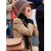 French Open 2025 Lily Collins Beige Blazer