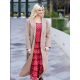 Pixie Lott Beige Long Coat