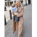 Pixie Lott Beige Long Coat