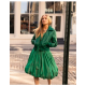 And Just Like That S02 Carrie Bradshaw Green Leather Jacket
