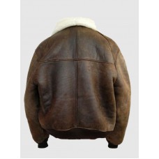 B3 Leather Bomber Pilot Aviator Jacket
