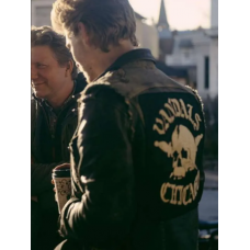 Austin Butler The Bikeriders Leather Vest