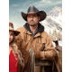 A Royal Montana Christmas 2025 Warren Christie Brown Jacket