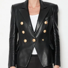 She Hulk S01 E09 Nikki Ramos Leather Blazer