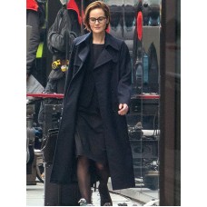 Anatomy of a Scandal Michelle Dockery Black Coat