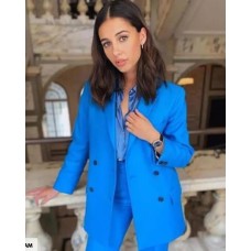 Anatomy of a Scandal Naomi Scott Blue Coat