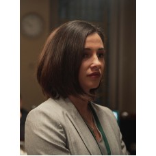Anatomy of a Scandal Olivia Lytton Grey Coat