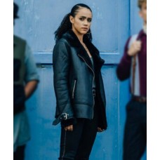 Army of Thieves Gwendoline Shearling Jacket