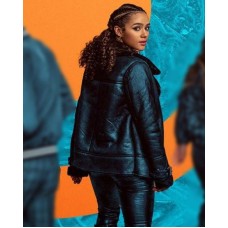 Army of Thieves Gwendoline Shearling Jacket