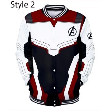 Avengers Endgame Quantum Realm Varsity Jacket