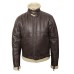 B3 Bomber Aviator Cream Shearling Leather Jacket