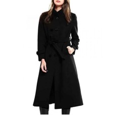 Batwoman S02 Sophie Moore Black Double-breasted Coat