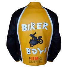 Biker Boyz Derek Luke Yellow Motorcycle Leather Jacket