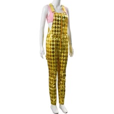 Birds of Prey Harley Quinn Golden Romper