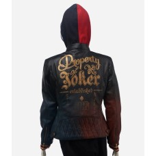 Daddyâ€™s Lilâ€™ Monster Harley Quinn Leather Jacket