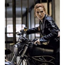Black Widow 2021 Natasha Romanoff Motorcycle Jacket