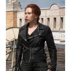 Black Widow 2021 Natasha Romanoff Motorcycle Jacket