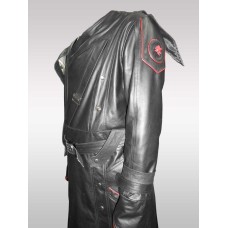 Captain America Avenger Red Skull Leather Coat