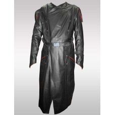 Captain America Avenger Red Skull Leather Coat