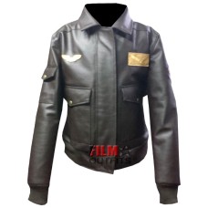 Brie Larson Flight Captain Marvel Bomber Jacket