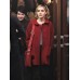 Kiernan Shipka Red Coat