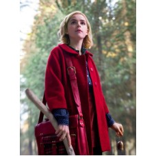 Kiernan Shipka Red Coat