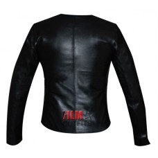 Chrissy Teigen Sporty Black Leather Jacket