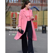 Kate Middleton Pink Trench Coat