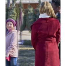 Project Christmas Wish Lucy Maroon Coat