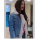The Real Housewives of Salt Lake City Fur Denim Jacket