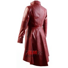 Civil War Scarlet Witch Red Leather Coat