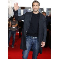 Deadpool 2 Ryan Reynolds Premiere Coat Deadpool 2 Ryan Reynolds Premiere Coat