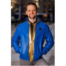 Fallout 76 Blue Leather Jacket