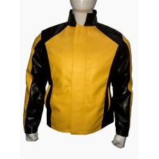 Infamous 2 Game Cole Macgrath Yellow Leather Jacket