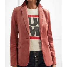 Grown-ish Zoey Johnson Velvet Blazer